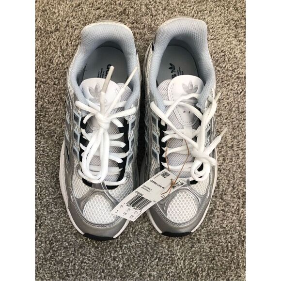 Adidas Originals Ozmillen Silver Tech Indigo Women's Size 4.5 - Picture 4 of 6